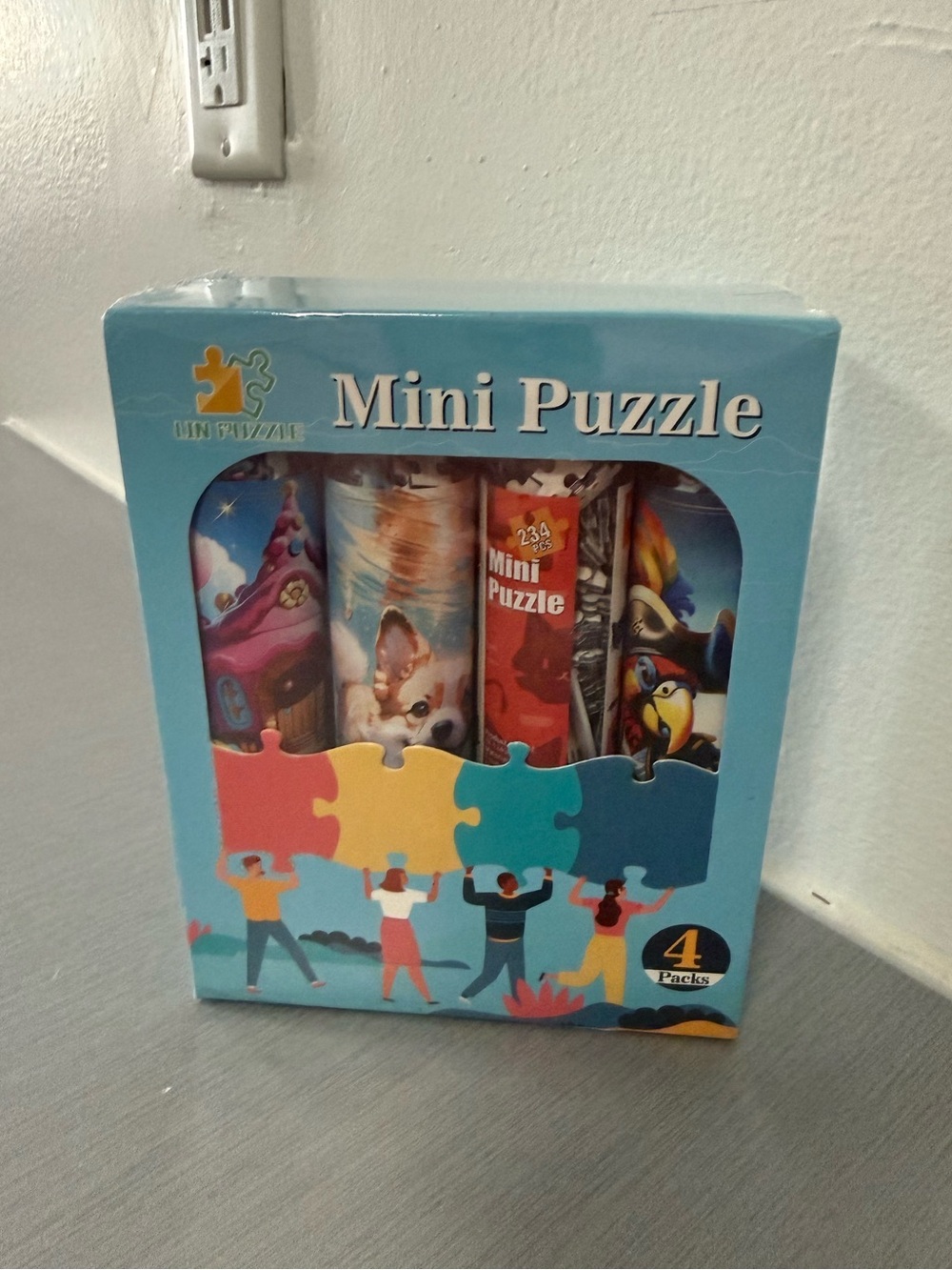 Mini Puzzle Set 4 Pack – Micro Jigsaw Puzzles